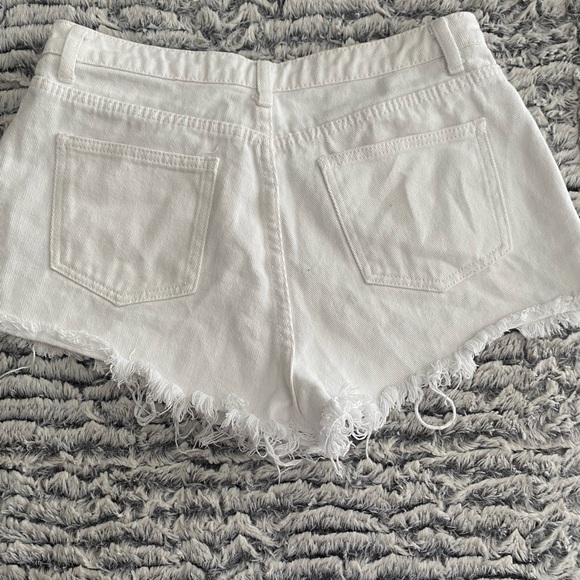 White denolm jean shorts - Picture 4 of 4